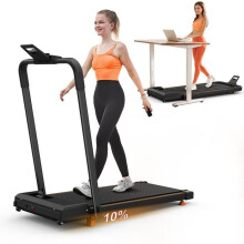 Esteira 2 em 1 - NEWTRAL - Dobrável - 120 kg - Bluetooth - Inclinação 10%