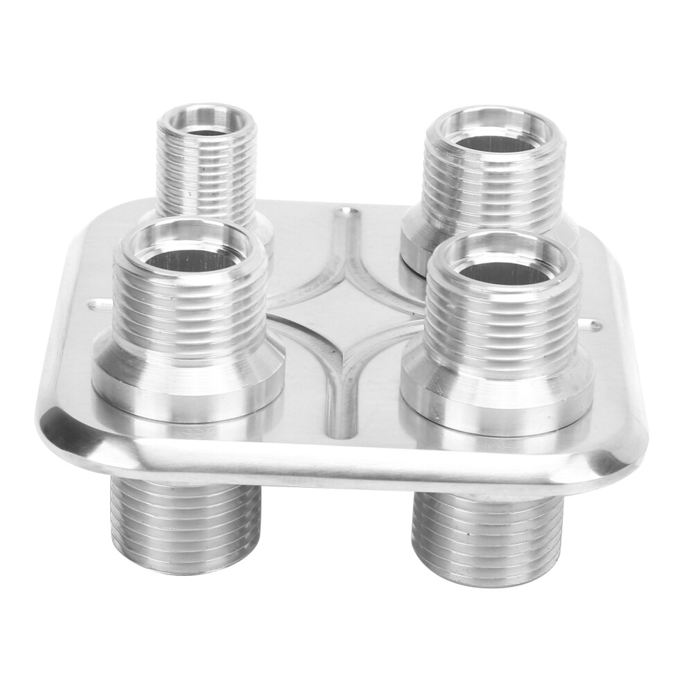 Car 4ÂPort Air Conditioning Bulkhead Hose Fitting 9121376540042