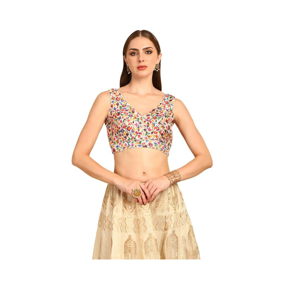 Chemisier matelassι en jacquard de soie mιlangιe crθme Soch pour femme (8909058185610)
