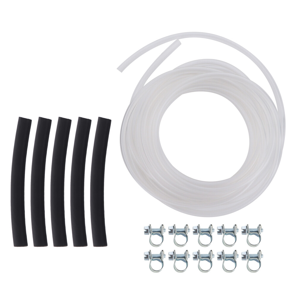 Fuel Hose With Clip 89031118 Rubber Plastic 9121376540349