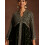 Libas Womens bordou Georgette A-Line Kurta com calηas e dupatta 6