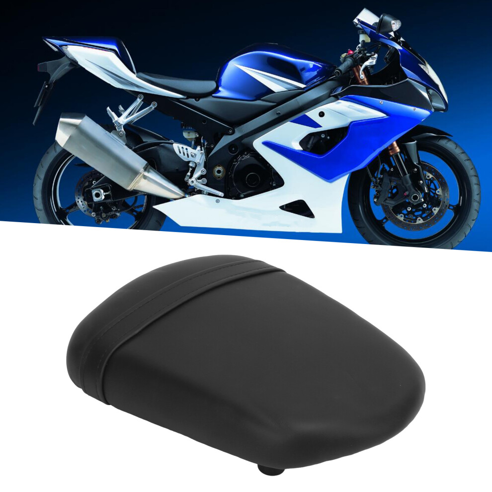 Motorcycle Pillion Rear Seat Pad For Suzuki K6 Replacement Black 8461340460961