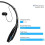 Wireless Bluetooth Headset Neck-mounted Sports Running Stereo 4