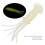 10 pezzi di esche in silicone luminose e dure per calamari, 7,5 cm 9