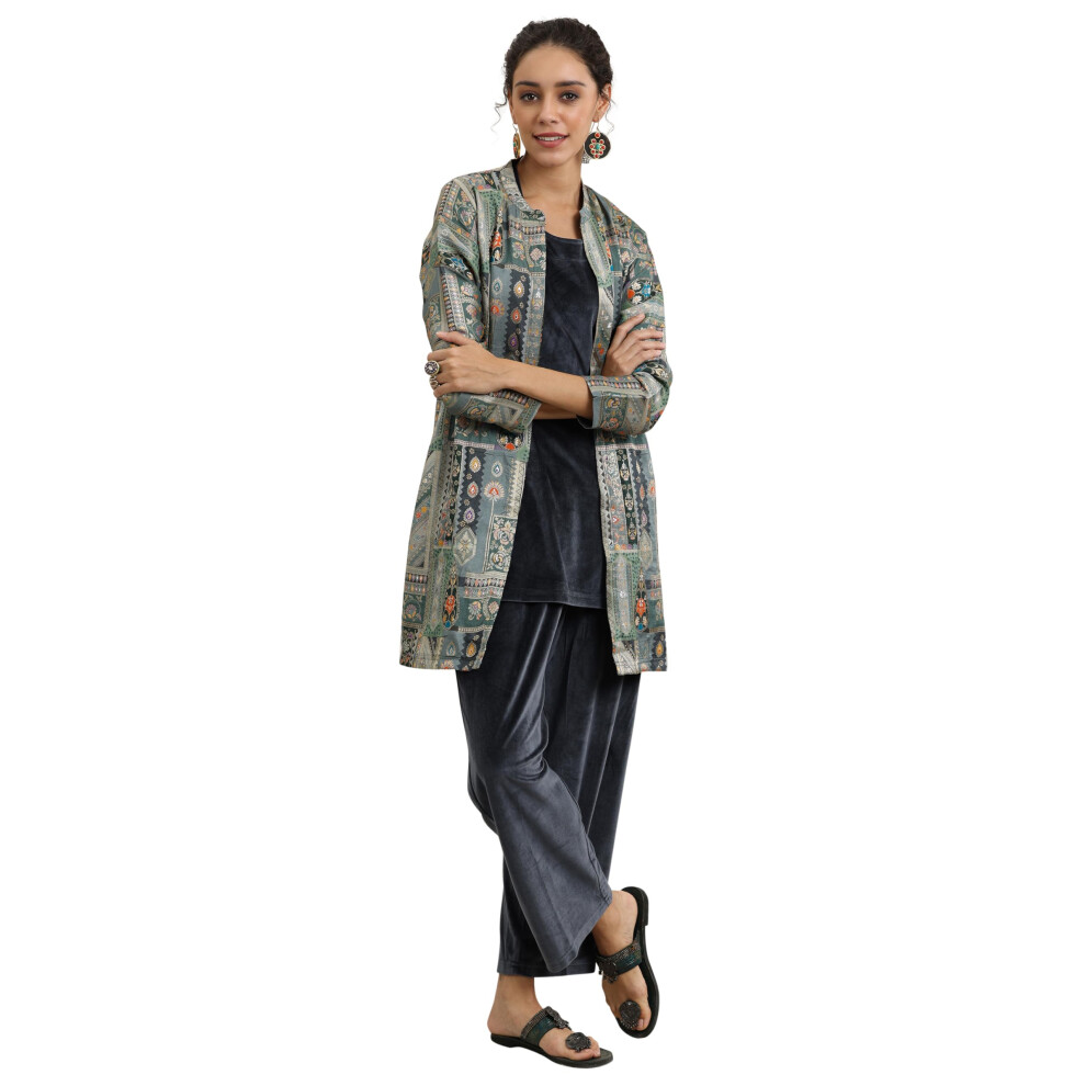 Ensemble coordonnι en velours uni Libas pour femme