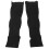 Bas de compression à bout ouvert 0,1 cm Noir XXL 5