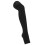 Bas de compression à bout ouvert 0,1 cm Noir XXL 4