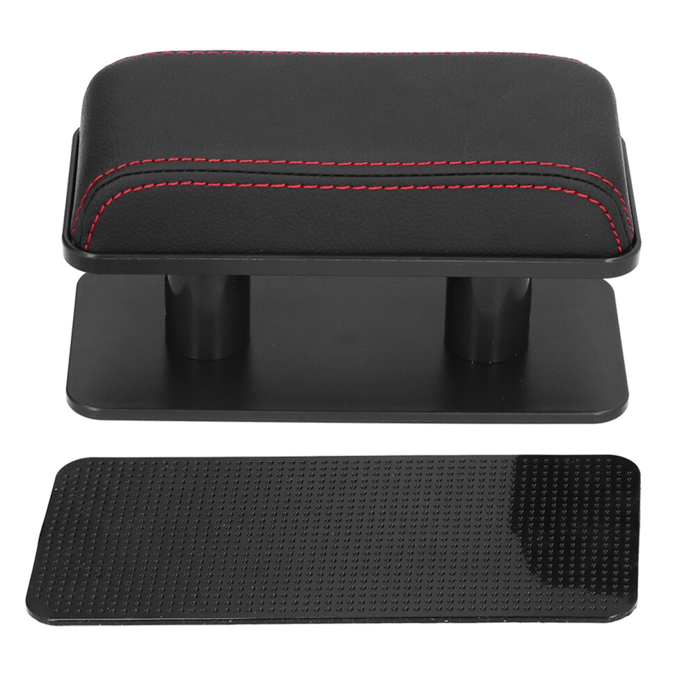 Car Adjustable Armrest Left Elbow Support Bracket Black/Red 9121376540981