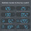 Auto Head-Up-Display GPS-Geschwindigkeitsmesser, 7-Farben, km/h / mph 6