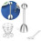 Stainless Steel Egg Cutter Topper Set with Eggshell Opener & Egg Cup 16