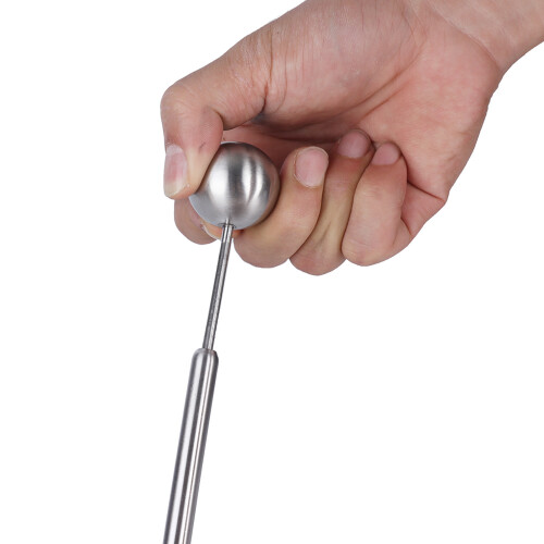 Stainless Steel Egg Cutter Topper Set with Eggshell Opener & Egg Cup 2