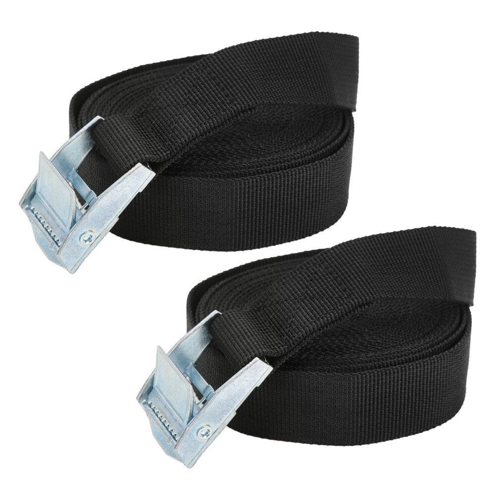 2Pcs 25Mm Zinc Alloy Lashing Straps 4M Heavy Duty Firm Bundling Straps 8241340466244