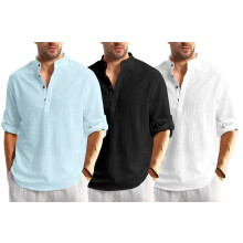 Pαnska koela Bellstone z bavlnenej zmesi, tandardnej velkosti (Kurta1600_Triple_Aqua-Black-White_S)