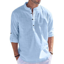 Pαnske kurta Bellstone z bavlnenej zmesi, regular fit (Kurta1500_Single_Sky Blue_2XL)