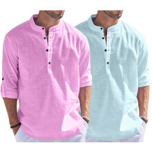 Pαnska koela Bellstone z bavlnenej zmesi, tandardnej velkosti (Kurta1500_Combo_L ruovα a akvamarνnovα_2XL_svetlα)