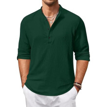 Pαnska koela Bellstone z bavlnenej zmesi benιho strihu (Kurta1601_tmavozelenα_2XL)