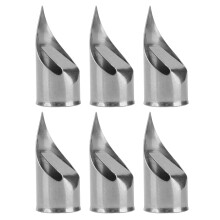 6Pcs Stainless Steel Finger Lapel Angler Sewing Tools for Garments