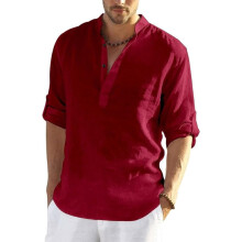 Pαnska koela Bellstone z bavlnenej zmesi benιho strihu (Kurta1601_Maroon_XL)