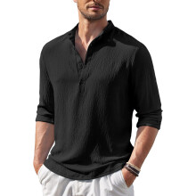 Pαnska kurta z polybavlny Bellstone s lemom, benιho strihu (Kurta1602_Black_M)