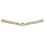 Adjustable 16mm Gold Watch Band Replacement Strap Accessory 16