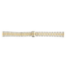 Adjustable 16mm Gold Watch Band Replacement Strap Accessory