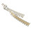 Adjustable 16mm Gold Watch Band Replacement Strap Accessory 14