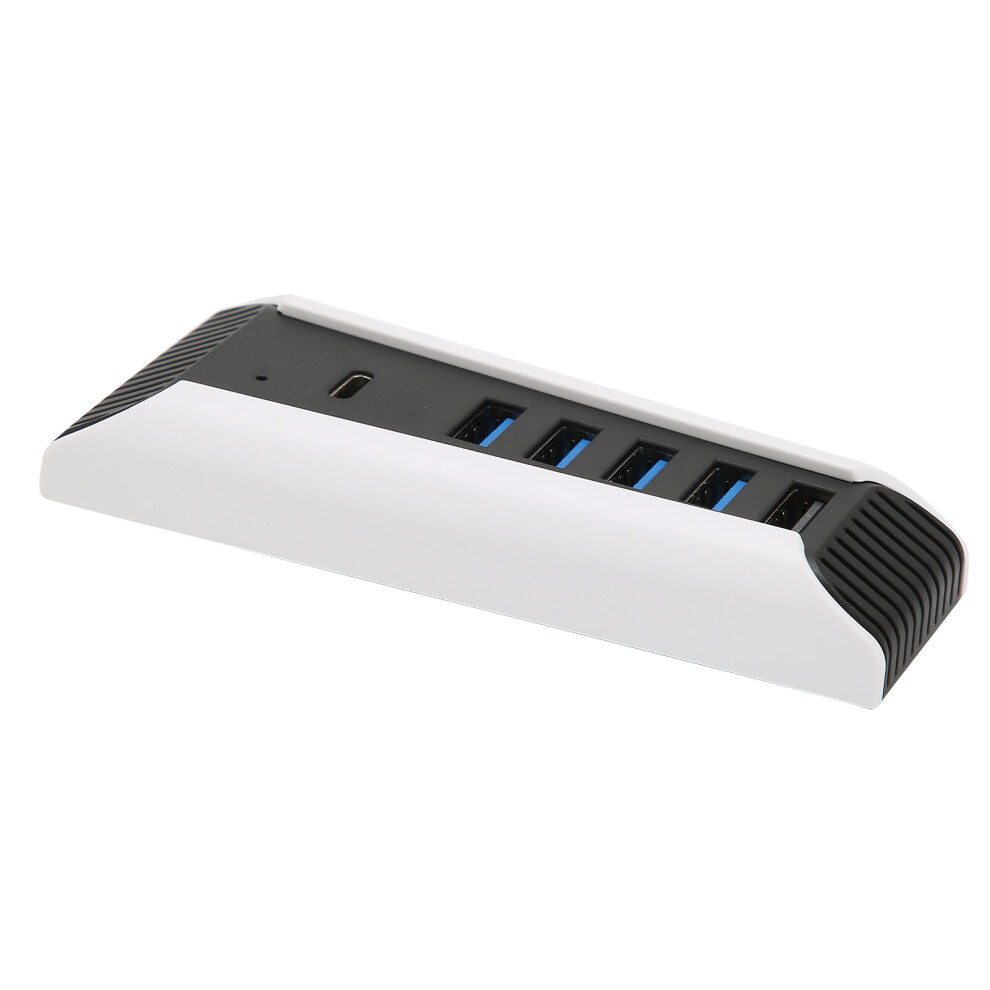 5-In-1 Usb Hub Expansion Adapter For Ps5 Console, - Black/White 3661340468485