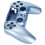 Scocca di ricambio blu in ABS per controller PS5 fai-da-te 12