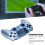 Scocca di ricambio blu in ABS per controller PS5 fai-da-te 5