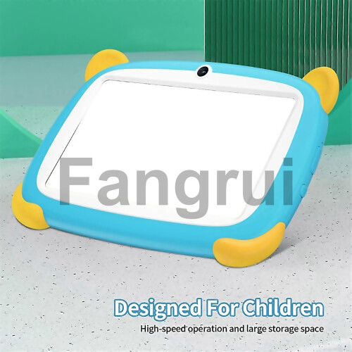 For 7inch Childrens Tablet Wifi Version Ips Screen Eu Plug Blue 2