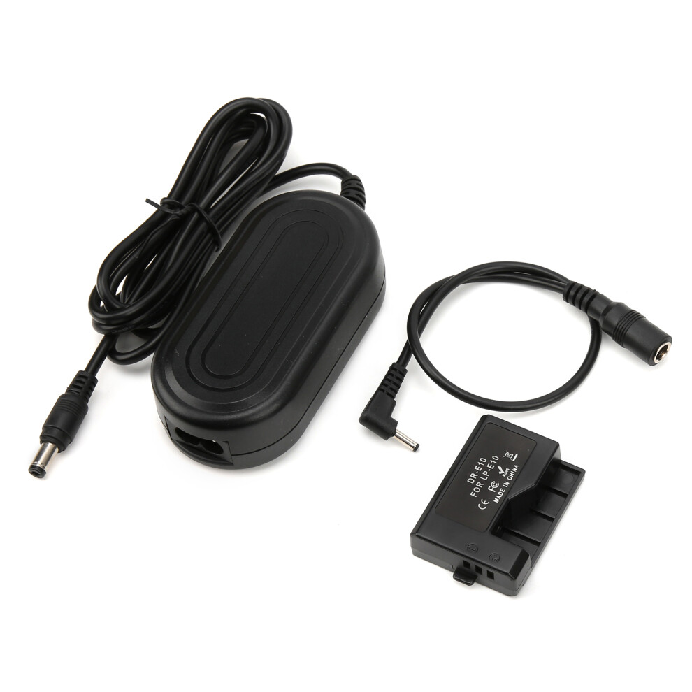 Camera Dummy Battery & Power Adapter Lpe10 For Canon 1100D 1200D 1300D 1500D 4621340471204