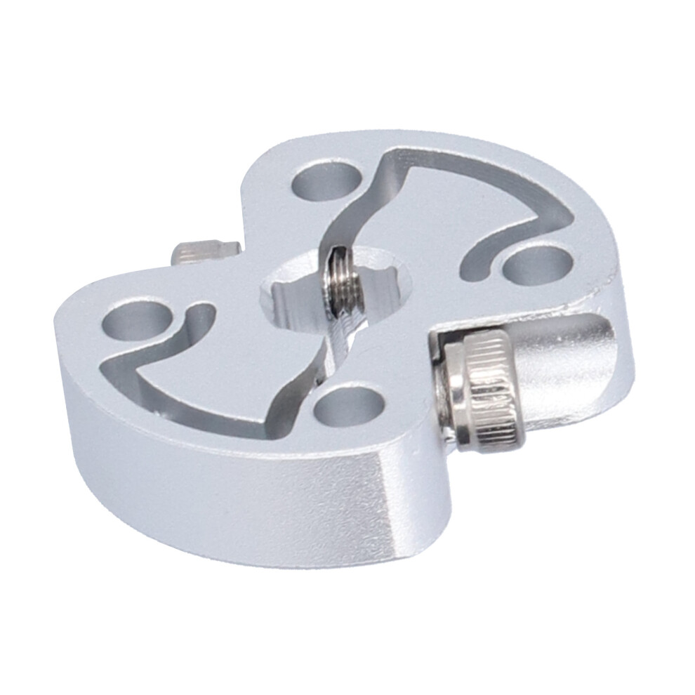 2Pcs Aluminum Hex Clamping Hub 5Mm 0.2In M4 High Hardness 8121340475494