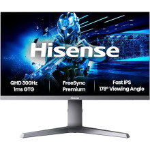 Hisense 27 inches monitor 27G6QUK, Gaming Monitor, 300Hz, game OSD, Free Sync, eye protection mode