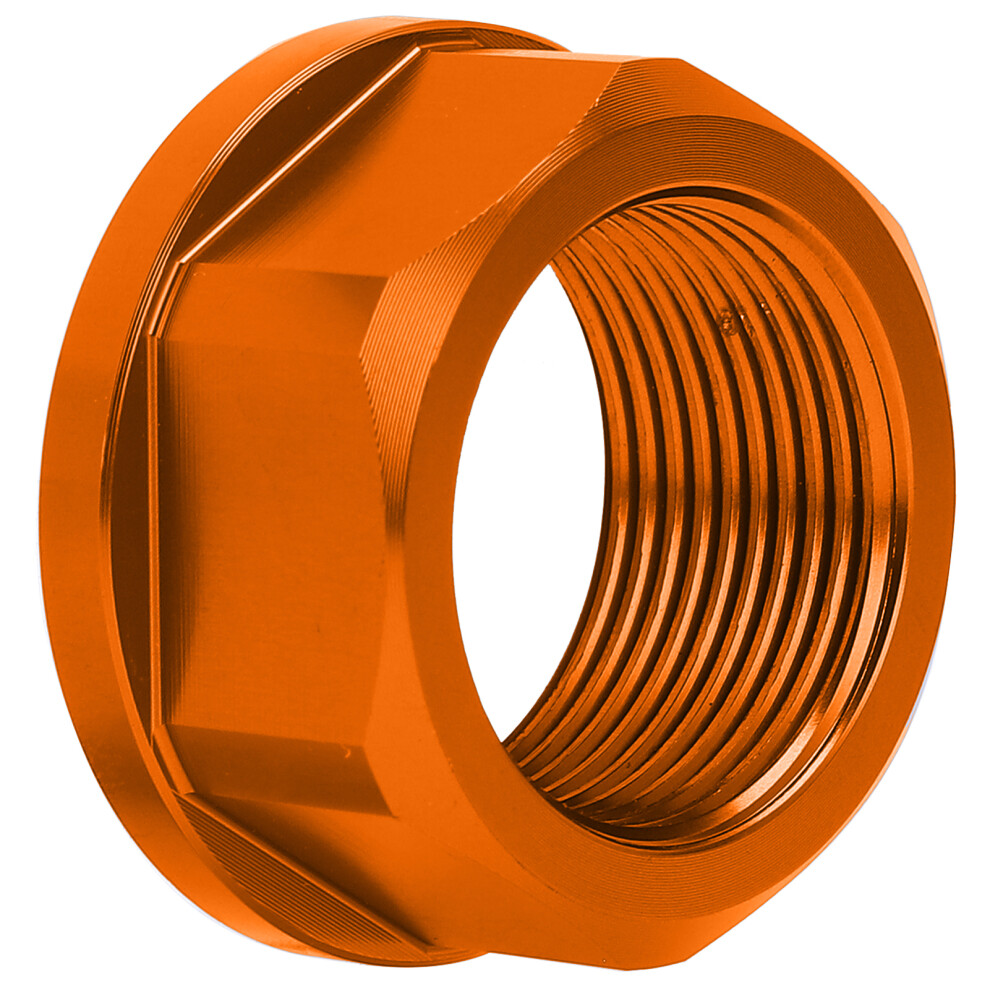 Durable Cnc Aluminum M25 Axle Nut For 125Â450 Fc/Fx/Tc Orange 9471340479329