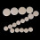 17pcs Clarinet Pads Replacement Exquisite Wind 8