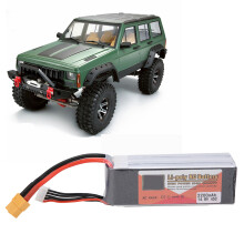 4S 14.8V 2200mAh 45C LiPo Battery with XT60 Plug for RC Cars/Drones