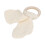Anillo mordedor de madera de arce beige gasa de algodón talla única 15