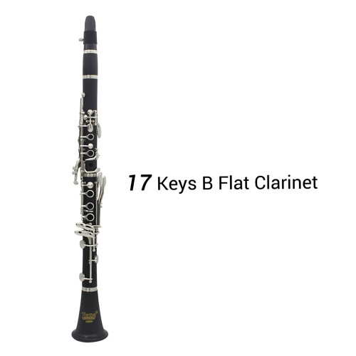 IRIN B Flat Clarinet Ebonite 17 Keys System with
