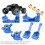 C Hub in alluminio blu per Slash 4X4 TSM 56 g 1/10 12