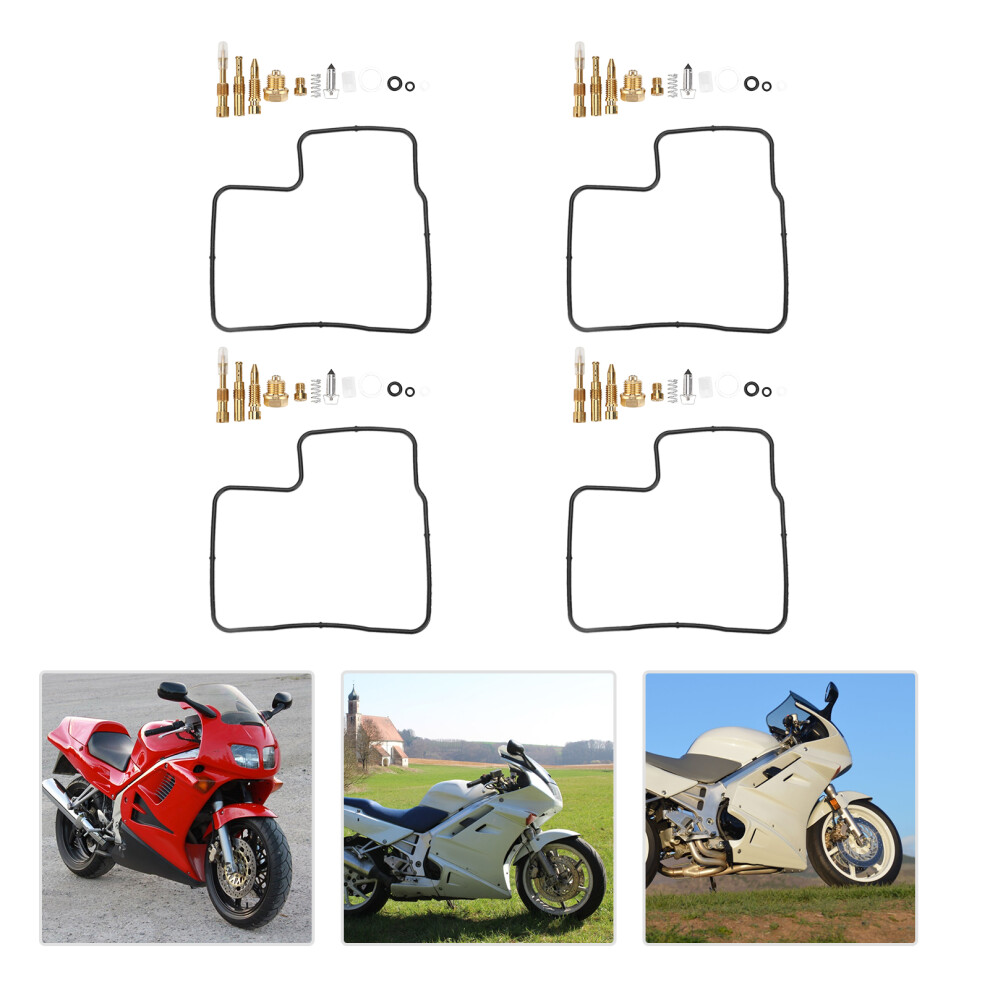56Pcs Motorcycle Carburetor Repair Kit For Vfr750f Rc36 1990-1993 7891340481276