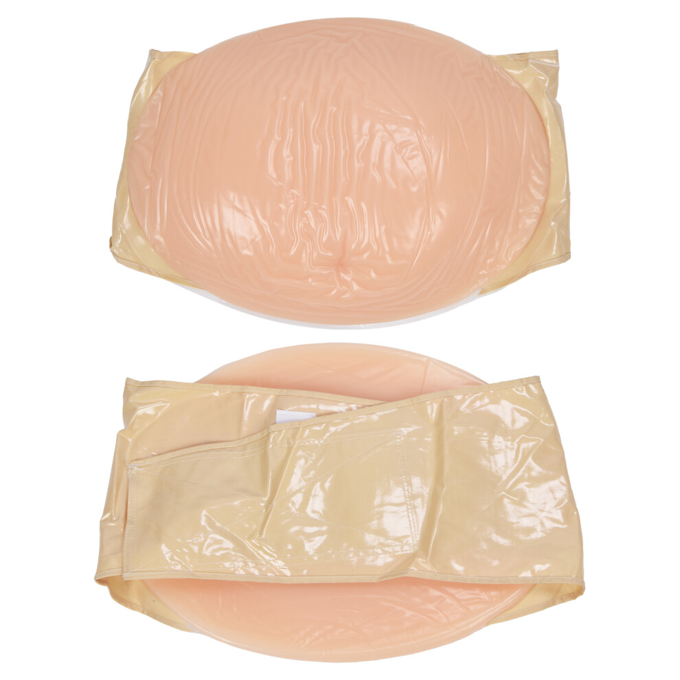 Silicone Fake Pregnancy Belly 7-8 Months Skin Color with Straps-image-OPC-PJKM69Z-NEW
