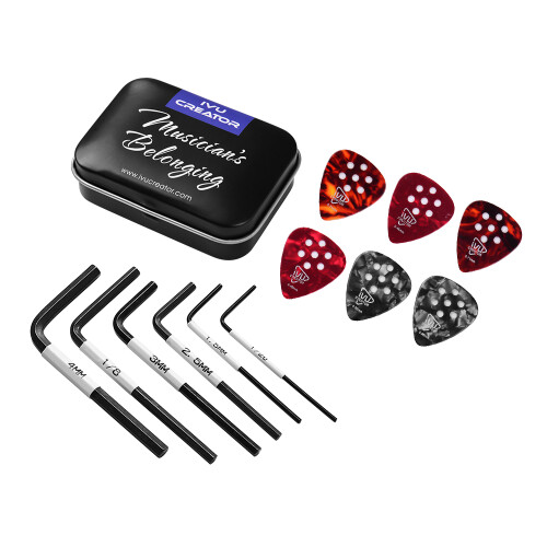Handy Guitar Tool Kit Including 6pcs Allen 2