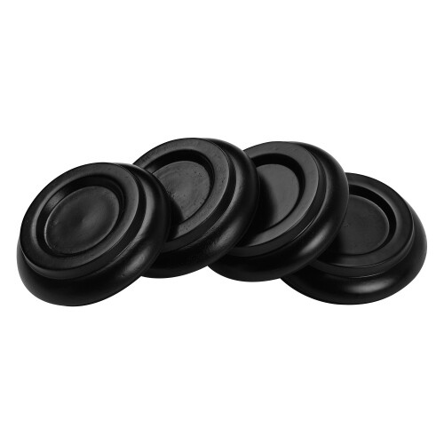 Solid Wood Upright Piano Caster Cups Coaster with 1