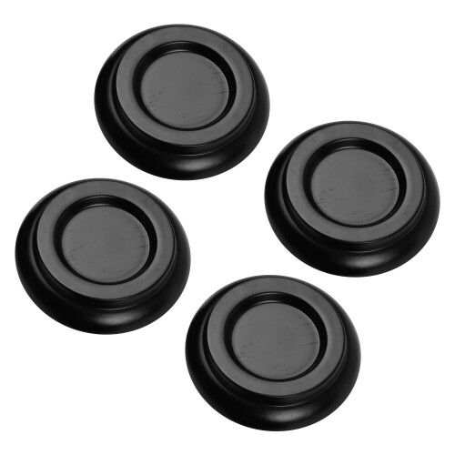 Solid Wood Upright Piano Caster Cups Coaster with 2