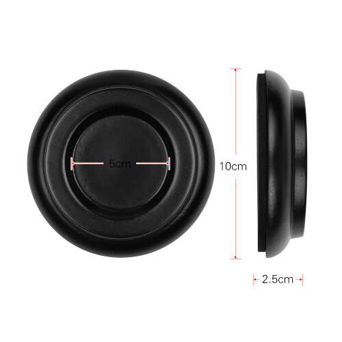 Solid Wood Upright Piano Caster Cups Coaster with