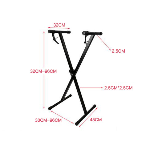 Universal Folding Piano Keyboard Stand Bracket 1