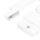 Square Zinc Alloy White Sash Lock for Sliding Windows, Rustproof & Sturdy 12