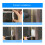 Square Zinc Alloy White Sash Lock for Sliding Windows, Rustproof & Sturdy 9