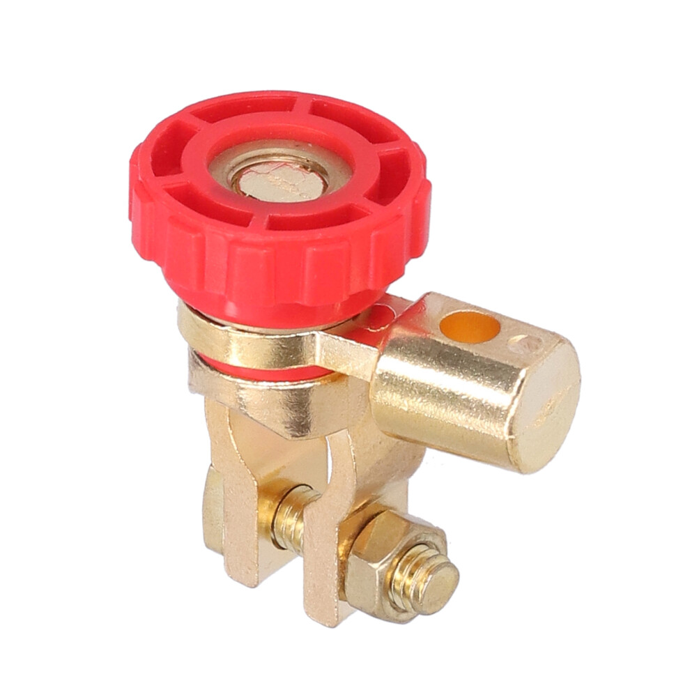 17Mm Battery Terminal Switch Antitheft Universal Red 9121376544965