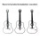 Sound Hunter Guitar Transducer Pickup Piezo Pickup 5